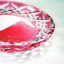 [EDO KIRIKO] "GAIFUKAISEI" "KANAGAWAOKINAMIURA" AND FUKUBISHI PLATTER | TABLEAU