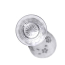 [EDO KIRIKO] "MT. FUJI" AND "CRANE" "CHERRY BLOSSOM" OLD-FASHIONED GLASS | TABLEAU