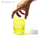 [EDO KIRIKO] YARAI NANAKO OLD-FASHIONED GLASS | TABLEAU