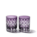 [EDO KIRIKO] YARAI NANAKO OLD-FASHIONED GLASS PAIR | TABLEAU