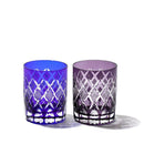 [EDO KIRIKO] YARAI NANAKO OLD-FASHIONED GLASS PAIR | TABLEAU