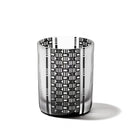 [EDO GLASS] KOMON "KANOKO" "ALLOCATION" "HEMP LEAF" "SPOTTED" "SHIPPO" "BAMBOO" OLD-FASHIONED GLASS BLACK | TABLEAU