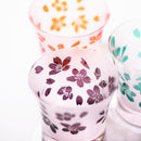 [CHOUKOKU GLASSES (CARVING) YUME GLASS] SAKURA SAKE CUP (CAPACITY90ML) | TABLEAU