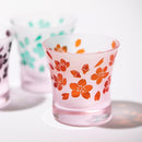 [CHOUKOKU GLASSES (CARVING) YUME GLASS] SAKURA SAKE CUP (CAPACITY90ML) | TABLEAU