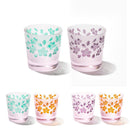 [CHOUKOKU GLASSES (CARVING) YUME GLASS] SAKURA FREE CUP PAIR | TABLEAU
