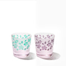 [CHOUKOKU GLASSES (CARVING) YUME GLASS] SAKURA FREE CUP PAIR | TABLEAU