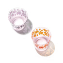 [CHOUKOKU GLASSES (CARVING) YUME GLASS] SAKURA FREE CUP PAIR | TABLEAU