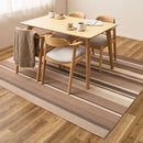 [RUG / CARPET] STRIPED PATTERN MACHINE WASHABLE QUICK-DRY LIGHTWEIGHT FUIN | TATAMI, CARPET | HAGIHARA