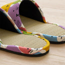 [SLIPPERS] IGUSA (JAPANESE RUSH) HAPPY CAT | HAGIHARA