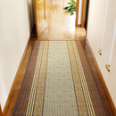 [พรมยาว] IGUSA (JAPANESE RUSH) HALLWAY RUNNER (NONWOVEN BACKING) ERUMODO | ทาทามิ พรม | ฮากิฮาระ