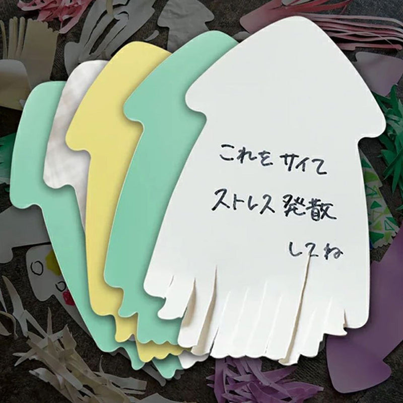 [TOYS] TEARABLE SQUID (SAKU IKA) MINI 5 PIECES | MANUFACTURING OF PRODUCTS | tontamu