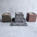 [FIRE PIT STAND] TOUGA TABLETOP FIRE PIT | KIKUMA KAWARA (TILE) | MONOZKU