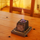 [FIRE PIT STAND] TOUGA TABLETOP FIRE PIT | KIKUMA KAWARA (TILE) | MONOZKU