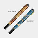 [FOUNTAIN BRUSH PEN] YUME GINGA – WAJIMA NURI (LACQUERWARE) FINE | CALLIGRAPHY SUPPLIES & BRUSH PENS | KURETAKE