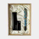 [FOUNTAIN BRUSH PEN] YUME GINGA – WAJIMA NURI (LACQUERWARE) FINE | CALLIGRAPHY SUPPLIES & BRUSH PENS | KURETAKE