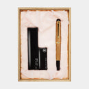 [FOUNTAIN BRUSH PEN] YUME GINGA – NATURAL WOOD CHERRY BLOSSOMS | CALLIGRAPHY SUPPLIES & BRUSH PENS | KURETAKE