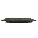 [PLATE] AKITA CEDAR PLATE – BLACK URUSHI LACQUER FINISH | WOODWORK | KOBO MOKU