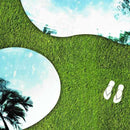 [PICNIC BLANKET] RAIN RAIN GO AWAY (SMALL) LEISURE MAT | DYEING | ASAKURA SENPU