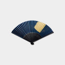 [HAND FAN] FOLDING FAN FOIL BEAUTY KAIGETSU (UNISEX) | HAKUICHI | KANAZAWA GOLD LEAF