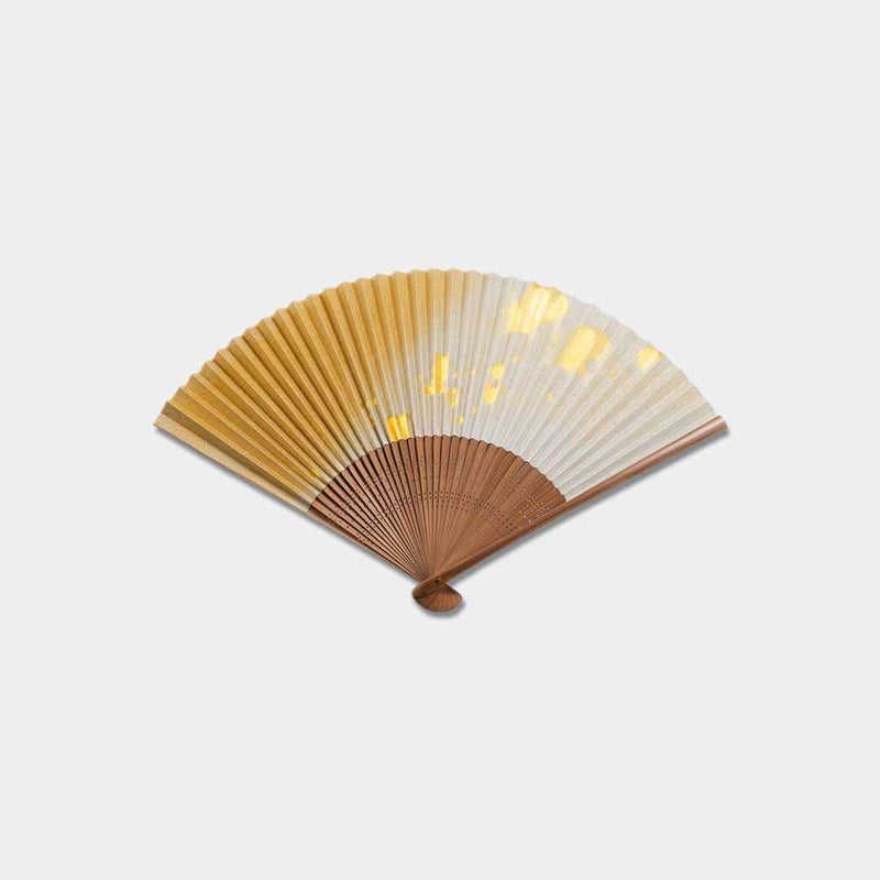 [HAND FAN] FOLDING FAN CHIRASHI BEAUTY AKIKAZE (UNISEX) | HAKUICHI | KANAZAWA GOLD LEAF