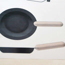 [IRON FRYING PAN] JIU S HANDLE SET (BEECH) | METAL PROCESSING| JIU10