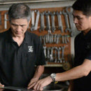 [IRON FRYING PAN] JIU M HANDLE SET (WALNUT) | METAL PROCESSING| JIU10