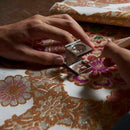 [LARGE PLATE (PLATTER)] PLATE (CHERRY BLOSSOM) PINK L | NISHIJIN RE:NISTA | NISHIJIN TEXTILES