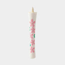 [CANDLE] IKARI TYPE 15 MOMME CHERRY BLOSSOMS (C) (WITH A DECORATIVE STAND) |  JAPANESE CANDLES | NAKAMURA CANDLE
