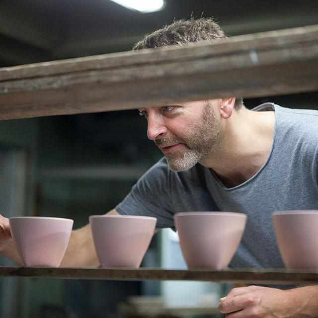 [MUG（杯）] 2016 / Christian Haas濃咖啡杯（粉紅色）| imari-arita商品