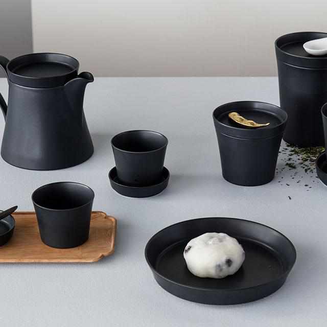 [香料罐（容器）] 2016 / Ingegerd羅馬茶具（黑色啞光）| imari-arita商品