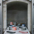 [VASE･ORNAMENT] 2016/ KUENG CAPUTO ORNAMENTAL PLATE 310 (RED-DARK RED) | IMARI-ARITA WARES