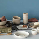 [LARGE PLATE (PLATTER)] KIRSTIE VAN NOORT PLATE 250 (GRAY CLAY) | 2016/ | IMARI-ARITA WARES