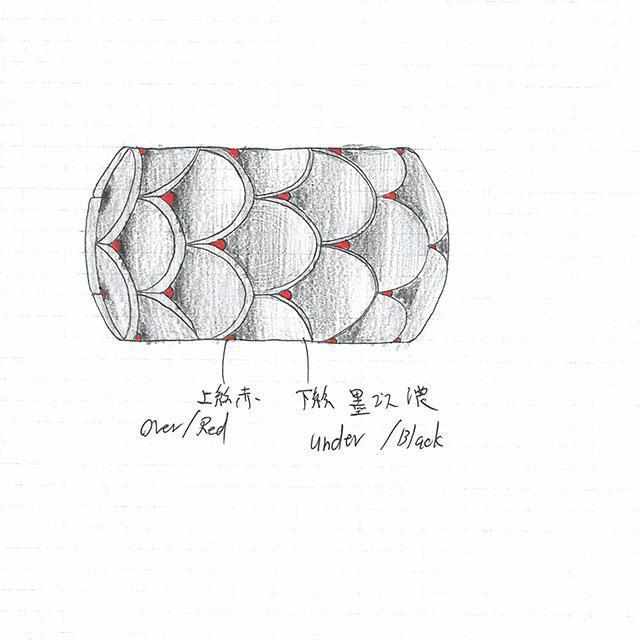 [附件] 2016 / Saskia Diez Drake Ring No.1（白黑點）| imari-arita商品