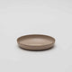 [ชาม] Kirstie Van Noort Deep Plate 180 (ดินสีเทา) | 2016/ | Imari-Arita Wares