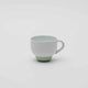 [แก้ว (ถ้วย)] Pauline Deltour Teacup (White-Celadon) | 2016/ | Imari-Arita Wares