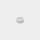 [ACCESSORY] SASKIA DIEZ DRAKE RING NO.2 (WHITE-BLACK DOT) | 2016/ | IMARI-ARITA WARES