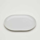 [LARGE PLATE (PLATTER)] STEFAN DIEZ OVAL PLATE 240 (WHITE) | 2016/ | IMARI-ARITA WARES