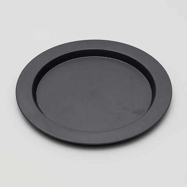 [LARGE PLATE (PLATTER)] TERUHIRO YANAGIHARA RIM PLATE 240 (BLACK) | 2016/ | IMARI-ARITA WARES