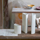 [PEN HOLDER / DESK ORGANIZER] TOMÁS ALONSO BASE L (WHITE) | 2016/ | IMARI-ARITA WARES