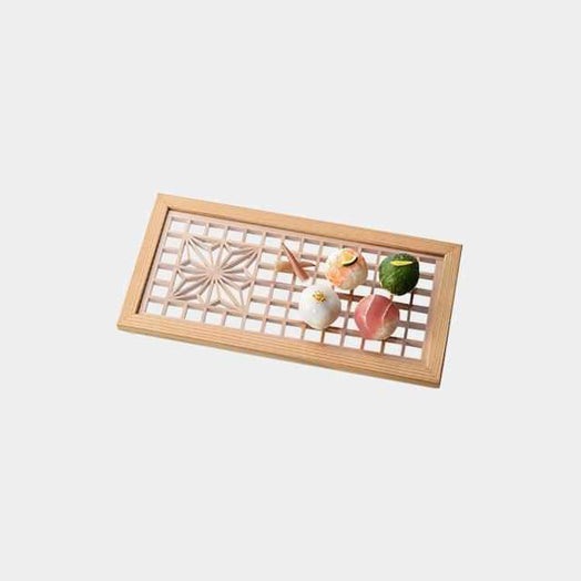 [TRAY] JAPANESE SET HEMP LEAF (S) | KUMIKO