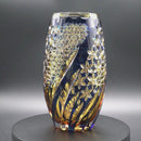 [VASE] FLOWER VASE KASANEIROME KUMIKO AND LATTICE | EDO KIRIKO | KAGAMI CRYSTAL