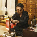 [PET SUPPLY] NECKLACE FOR CATS (COLLAR) GINKAKU | NAKANO ISUKE | KYOTO BUDDHIST BEADS