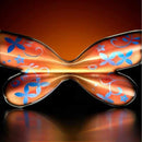 [TIE] BOW TIE AGRIAS CLAUDINA | METAL BUTTERFLY | SHEET METAL PROCESSING