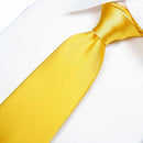 [TIE] TURMERIC MIYAVI 33 MOMME SILK SATIN | GUNNAI TEXTILES| FUJI SAKURA