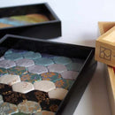 [JEWELRY BOX / JEWELRY ORGANIZERS] WOOD TRAY (LACQUERED BLACK) M | EDO ART DOLLS | KAKINUMA DOLLS