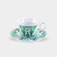 [MUG (CUP)] HAZUKI COFFEE BOWL PLATE MOEGI | HAYASHIKURO KILN | OLD IMARI-ARITA WARES
