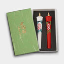 [CANDLE] IKARI TYPE 4 MOMME NANTEN |  JAPANESE CANDLES | NAKAMURA CANDLE