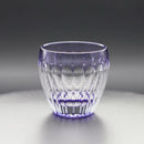 [SAKE CUP] SAKE CUP CHRYSANTHEMUM BY SATOSHI NABETANI MASTER OF TRADITIONAL CRAFTS | EDO KIRIKO | KAGAMI CRYSTAL