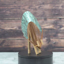 [HAND FAN] HAKUSAI HAKUIRO BLUE 7 SUN | KYOTO FOLDING FANS| YASUTO YONEHARA