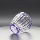 [SAKE CUP] SAKE CUP CHRYSANTHEMUM BY SATOSHI NABETANI MASTER OF TRADITIONAL CRAFTS | EDO KIRIKO | KAGAMI CRYSTAL